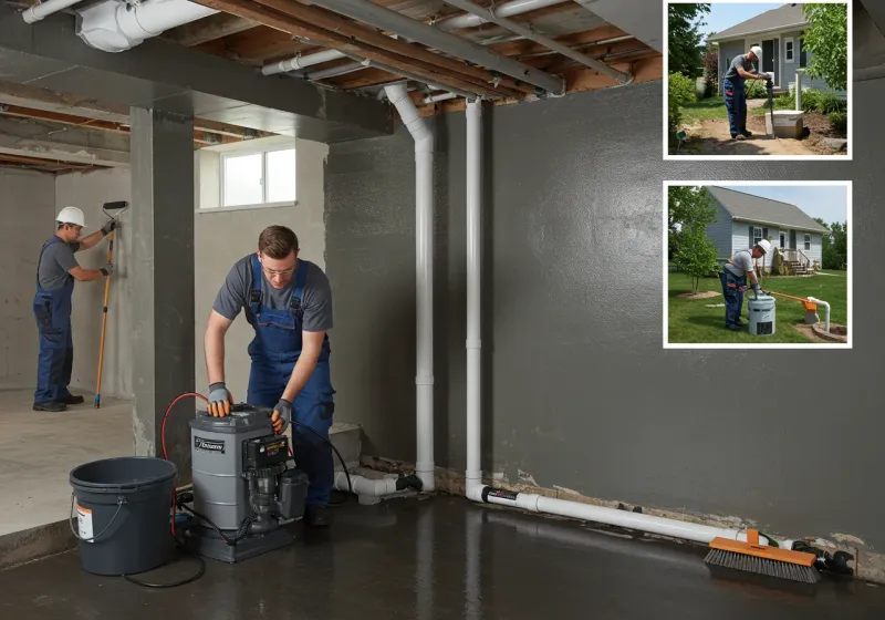 Basement Waterproofing and Flood Prevention process in Harpersville, AL